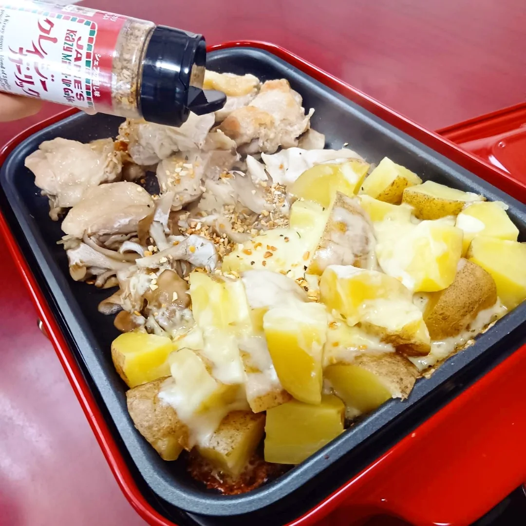 口コミ投稿：忙しい日でもおうちがバルに大変身！今回使ったのはクレイジーガーリック😋🧄カリカリ…