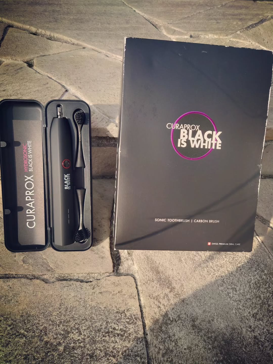 口コミ投稿：かっこいい電動歯ブラシ🖤:いつも普段使ってるクラプロックスの電動歯ブラシバージョ…