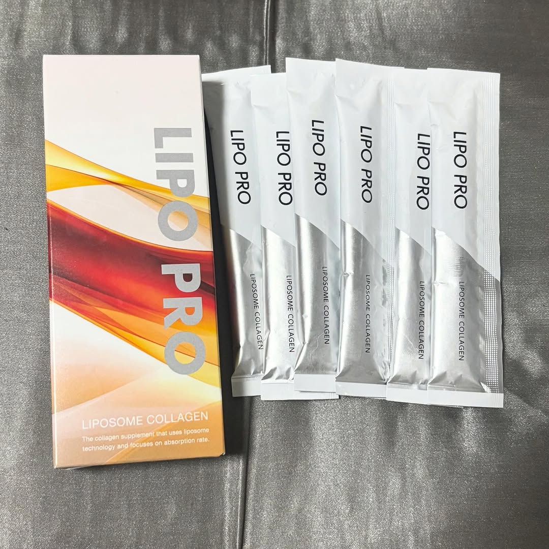 口コミ投稿：LIPO PRO内側から綺麗になりたいなあと思い始めて飲むコラーゲンサプリメントを取り…