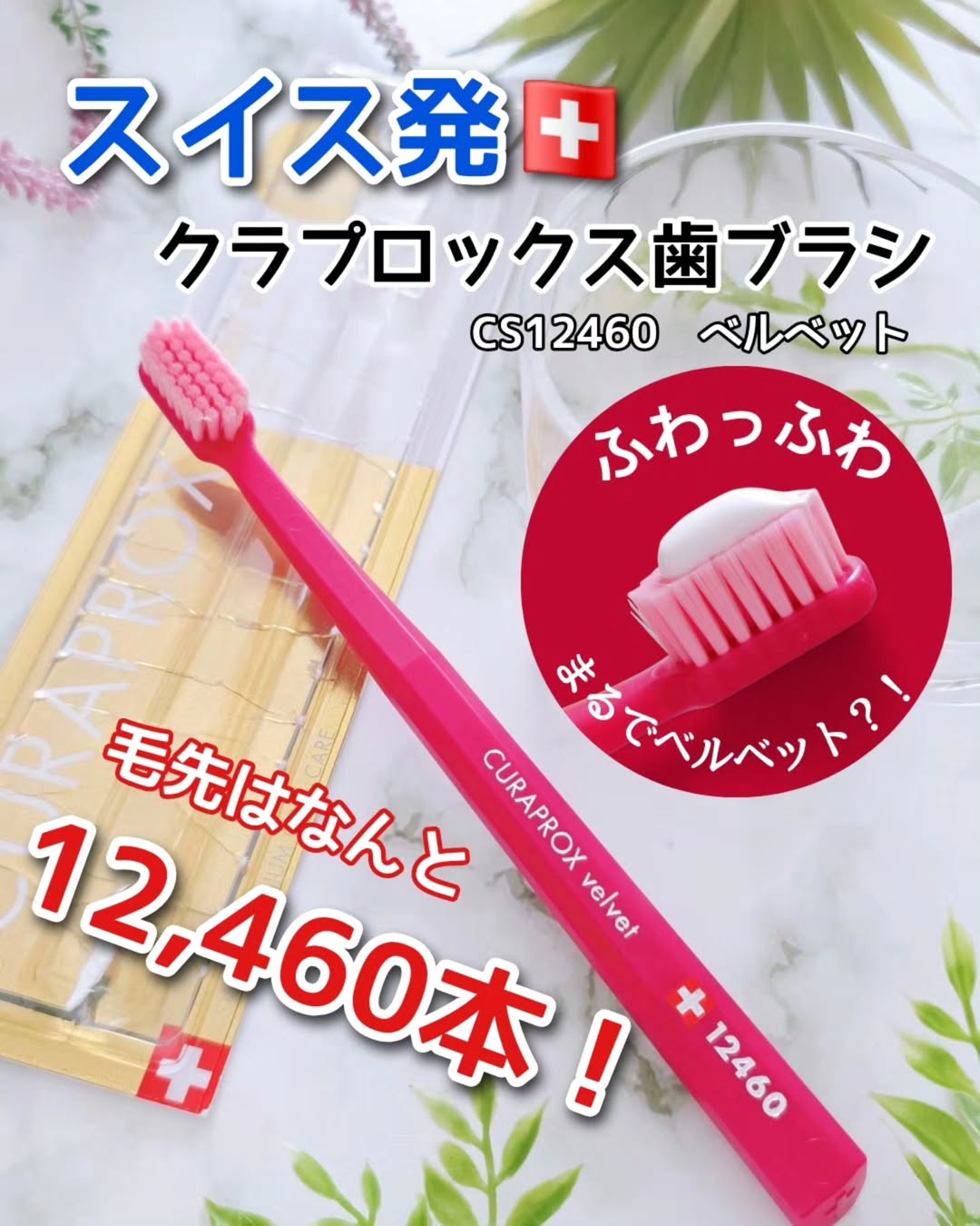 口コミ投稿:....スイス発✈️プレミアムな歯ブラシ🪥✼••┈┈┈┈┈┈┈┈••✼クラプロックス歯ブラシ CS…