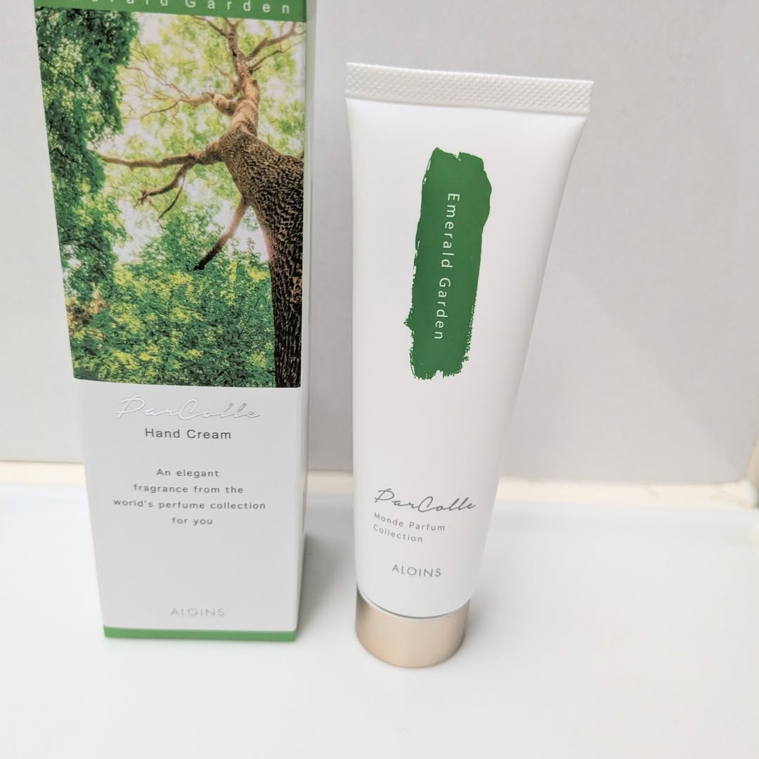 口コミ投稿：アロインス製薬のパルコレ ハンドクリーム EGです🎗手肌にすばやくなじみ、しっとりし…