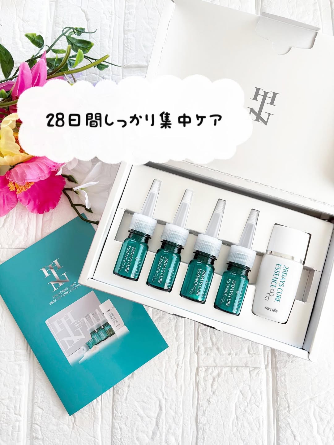 口コミ投稿:28日間の肌サイクルに着目した集中美容液✨「HINアクネスラボ 28デイズ キュアエッセ…