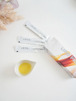 肌の調子が気になって飲み始めた、RIPO PROも飲み始めて2週間経ったよ🌼最近は朝起きたら飲むのが習慣化してきた😳ピーチ味で、冷やすと1層美味しいから続けやすいよ♡揺らぎ肌も落ち着いてきて…のInstagram画像