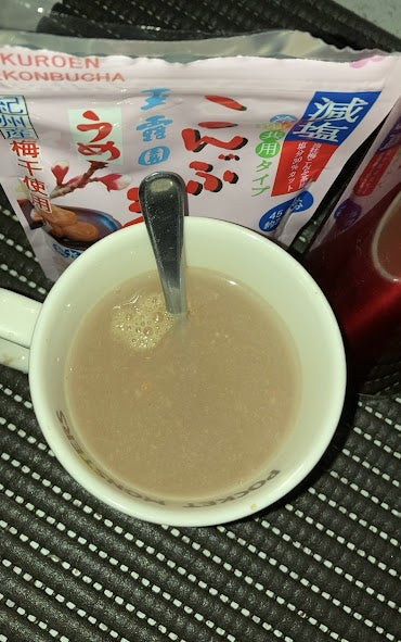 口コミ：『減塩梅こんぶ茶』を飲んだり食事に加えたりの画像（3枚目）