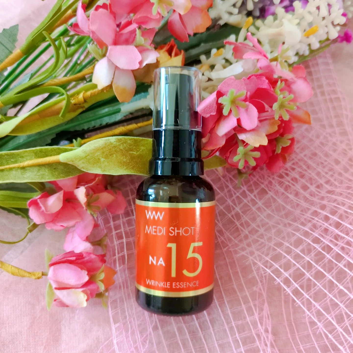 口コミ投稿：メディショット NA15リンクル濃美容液🩵🌸🫧ナイアシンアミドを最高濃度※で配合してるっ…