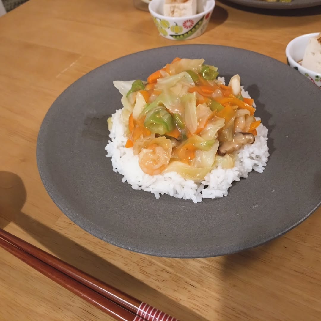 口コミ投稿：#セブンミール の#オイシックス #ミールキット  で海鮮八宝菜🥬午前中遊びに行った帰…