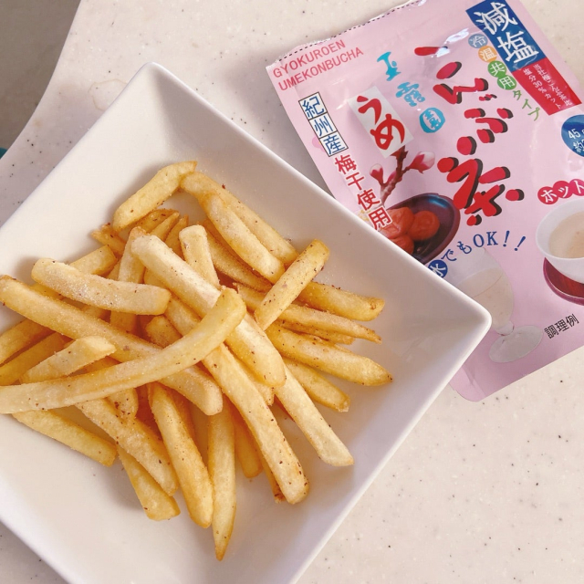 口コミ：玉露園の減塩梅こんぶ茶の画像（2枚目）