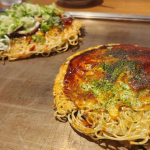 Today's ᴸᵘᴺᑦᴴ𖥣𖥣⁡⁡⁡⁡⁡⁡久しぶりの広島🍁‎ 𐩢𐩺弁兵衛スペシャル‎ 𐩢𐩺しそ肉玉#広島県  #広島市  #広島風お好み焼き#theoutletshiroshima  …のInstagram画像