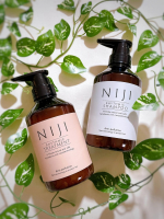 NIJI ニジリズミック シャンプー＆トリートメント🫧シャンプーはシリコンフリーで、髪や頭皮をやさしく洗える処方。やわらかな泡が広がって、すっきりとした洗い心地なのに乾かした後もパサつきにくい…のInstagram画像