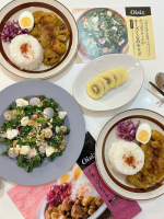 ‎𐩢𐩺今日のおうちごはん𐩢𐩺〜𝕞𝕖𝕟𝕦〜・たっぷりケールのチーズくるみサラダ🥗・漬け込みいらずタンドリーチキンプレート・キウイ🥝実は、サラダとチキンは、セブンミールで注文した、ミール…のInstagram画像