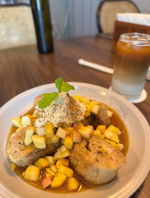 マクタン島で食べた美味しい料理🍽️✨　　#マクタン島 #1人モーニング #セブ島レストラン #マクタン島グルメ #夏休みチャレンジ #子供の付き添い #PR #野菜をMOTTO #野菜をも…のInstagram画像