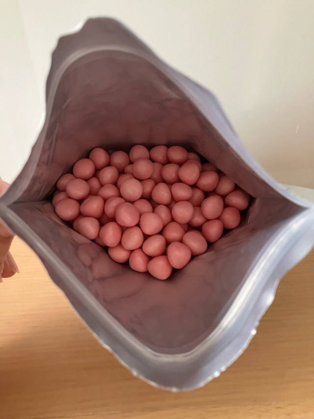 口コミ：食感が楽しい♡カルシウムグミV+（イチゴ味）の画像（2枚目）