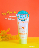BIBIDAY・Euphoria「キンモクセイ ハンドクリーム」🌼30gを使ってみたのでレビューします！ふんわり甘い金木犀の香りに包まれるハンドクリームです！まずパッケージは、コンパクト…のInstagram画像