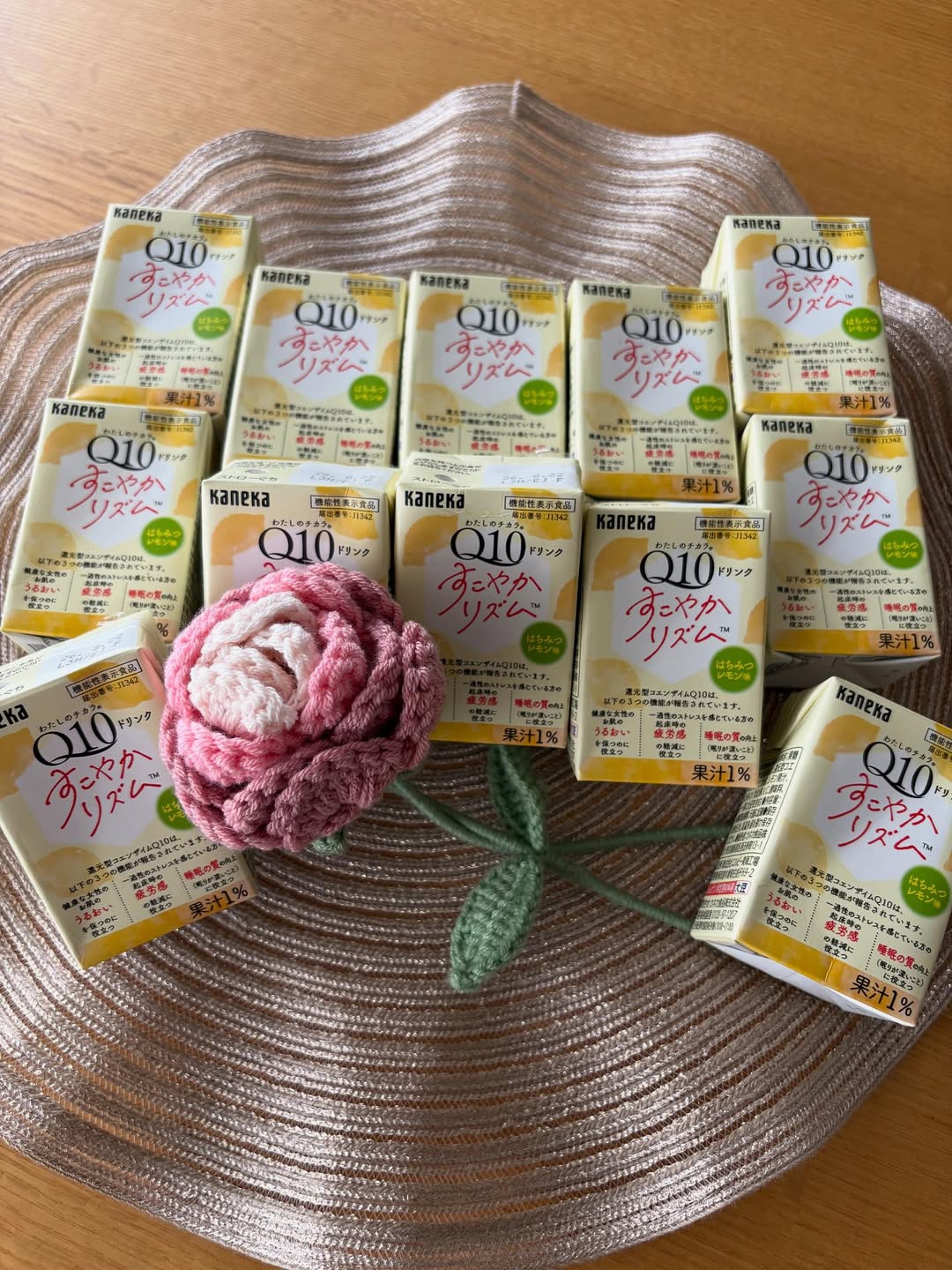 口コミ投稿:🌸 わたしのチカラQ10ドリンク すこやかリズム 🌸をお試し中カネカの還元型コエンザイ…