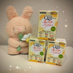 【Happy Diary】コエンザイムQ10ドリンクはちみつレモン風味で飲みやすいおいしく続けられそうヽ(=´▽`=)ﾉお肌の乾燥が気になる最近眠りが浅いと感じる朝目覚めたときに…のInstagram画像