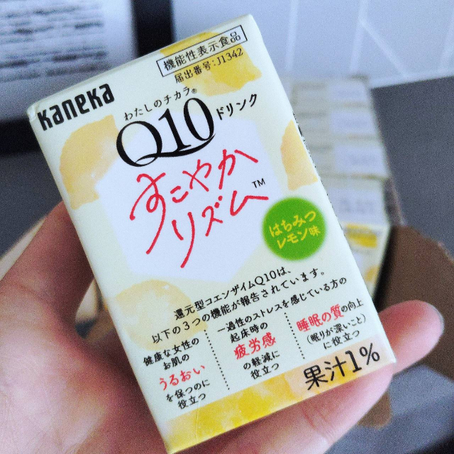 口コミ：＼生き生きとした毎日をサポートする機能性表示食品／わたしのチカラ Q10ドリンク すこやかリズムの画像（1枚目）