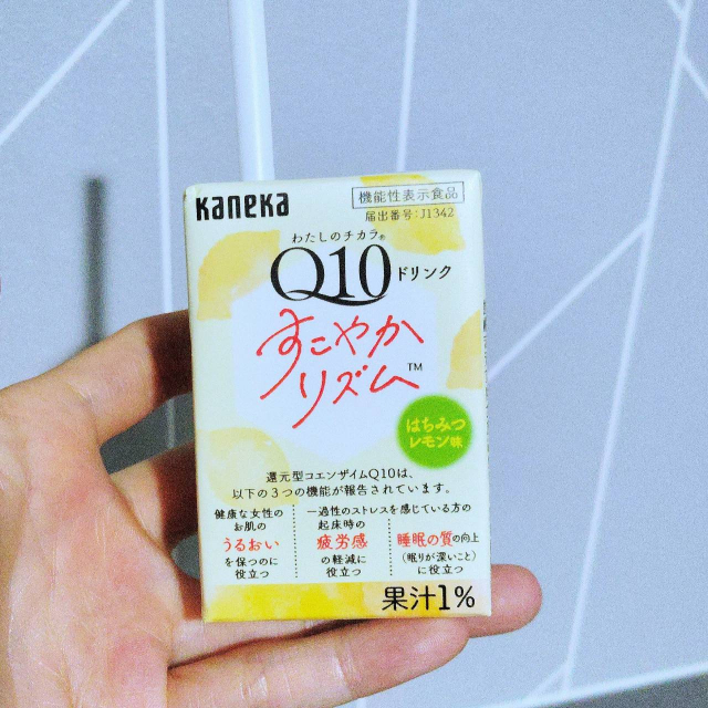 口コミ：＼生き生きとした毎日をサポートする機能性表示食品／わたしのチカラ Q10ドリンク すこやかリズムの画像（2枚目）