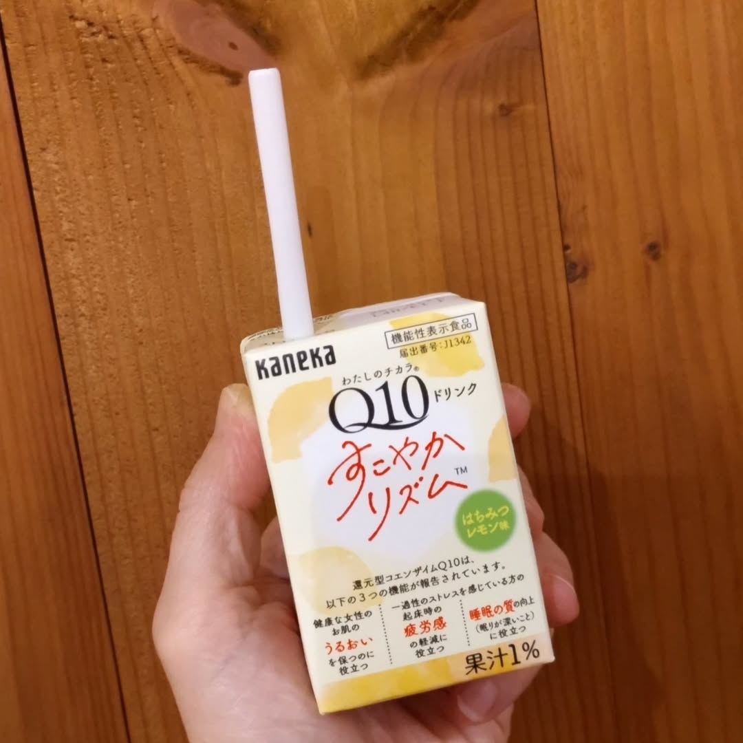 口コミ投稿:「わたしのチカラ Q10ドリンク すこやかリズム」還元型コエンザイムQ10が100mg配合さ…