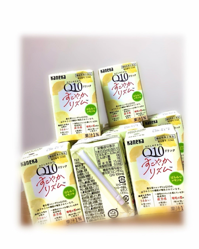 口コミ：【PR】わたしのチカラ®︎Q10ドリンク すこやかリズム™︎［カネカ食品］の画像（2枚目）