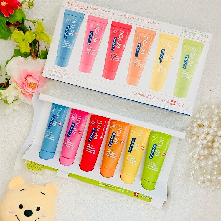 口コミ投稿：スイス発！カラフルでフレッシュな歯みがき＆歯ブラシセット【クラプロックス ビーユ…