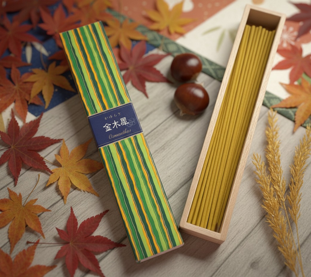 口コミ投稿：【日本香堂 かゆらぎ 金木犀】秋の訪れを感じさせる香りといえば、やっぱり金木犀🌼。…