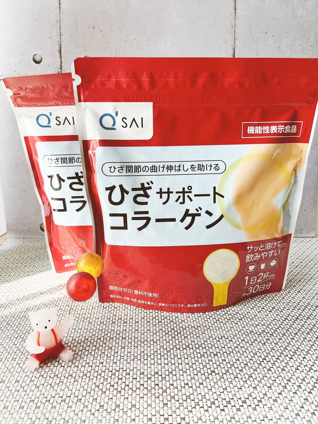 口コミ投稿：❉ ❊❊❊❊❊❊❊❊ 𝗧𝗼𝗱𝗮𝘆’𝘀 𝘀𝗽𝗲𝗰𝗶𝗮𝗹 ❊❊❊❊❊❊❊❊ ⁡キューサイひざサポートコラーゲン🦵✨⁡膝の曲…