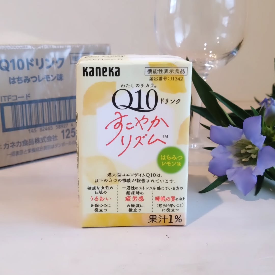 口コミ投稿：「わたしのチカラ Q10ドリンク すこやかリズム」は、還元型コエンザイムQ10を100mg配…