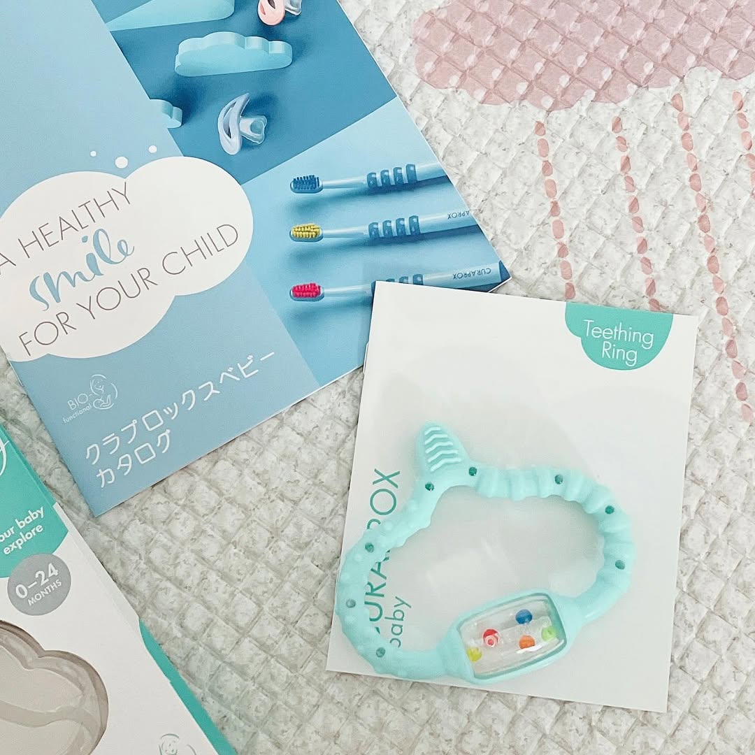 口コミ投稿：🪥CURAPROX baby歯がためお試しさせて頂きました💚最近、歯が生えてきたばかりの我が子…