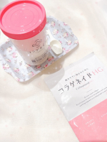 ...コラゲネイド　ボトルセット（専用スプーン　10cc付き）「コラゲネイドHG」はさらさらとしていて、私は温かいコーヒー☕やスープなどに入れて飲んでいます𖤥𖥧𖥣⋆*味も変わらず、美…のInstagram画像