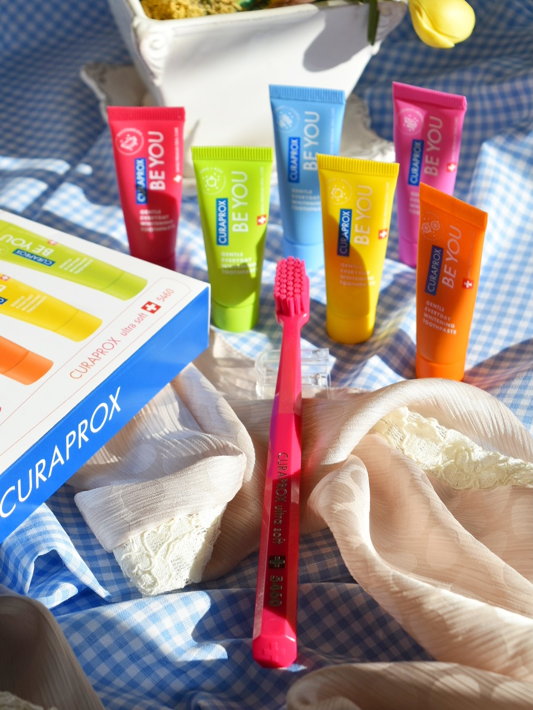 口コミ投稿：PR @curaproxjapanクラプロックス ビーユー 歯ブラシ＋歯みがきボックスセットこちら…
