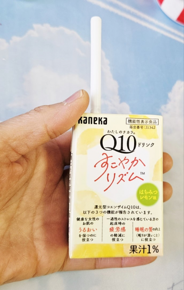 口コミ：わたしのチカラ Q10ドリンク すこやかリズムの画像（2枚目）