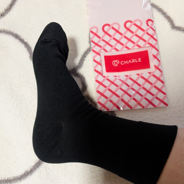 口コミ：足口ゆったりソックスの画像（7枚目）