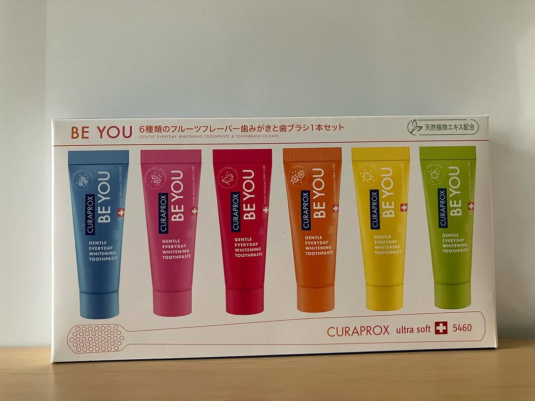 口コミ投稿：カラフルでフレッシュな歯みがき＆歯ブラシセット【クラプロックス ビーユー】フレー…