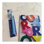 CURAPROX kidsクラプロックスキッズ　歯ブラシこどもがよろこんで使っています♪毛先が柔らかく使いやすいのはもちろん持つところのにぎりやすさがフィットするようで使いやすさが今まで使…のInstagram画像