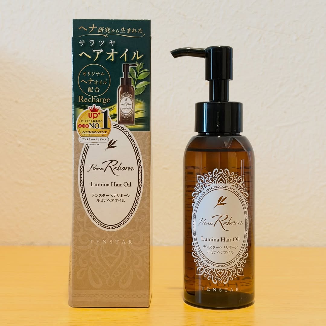 口コミ投稿:.┈┈┈┈┈┈┈┈┈┈テンスターHenaReborn ルミナヘアオイル┈┈┈┈┈┈┈┈┈┈サラッとしたテクスチ…