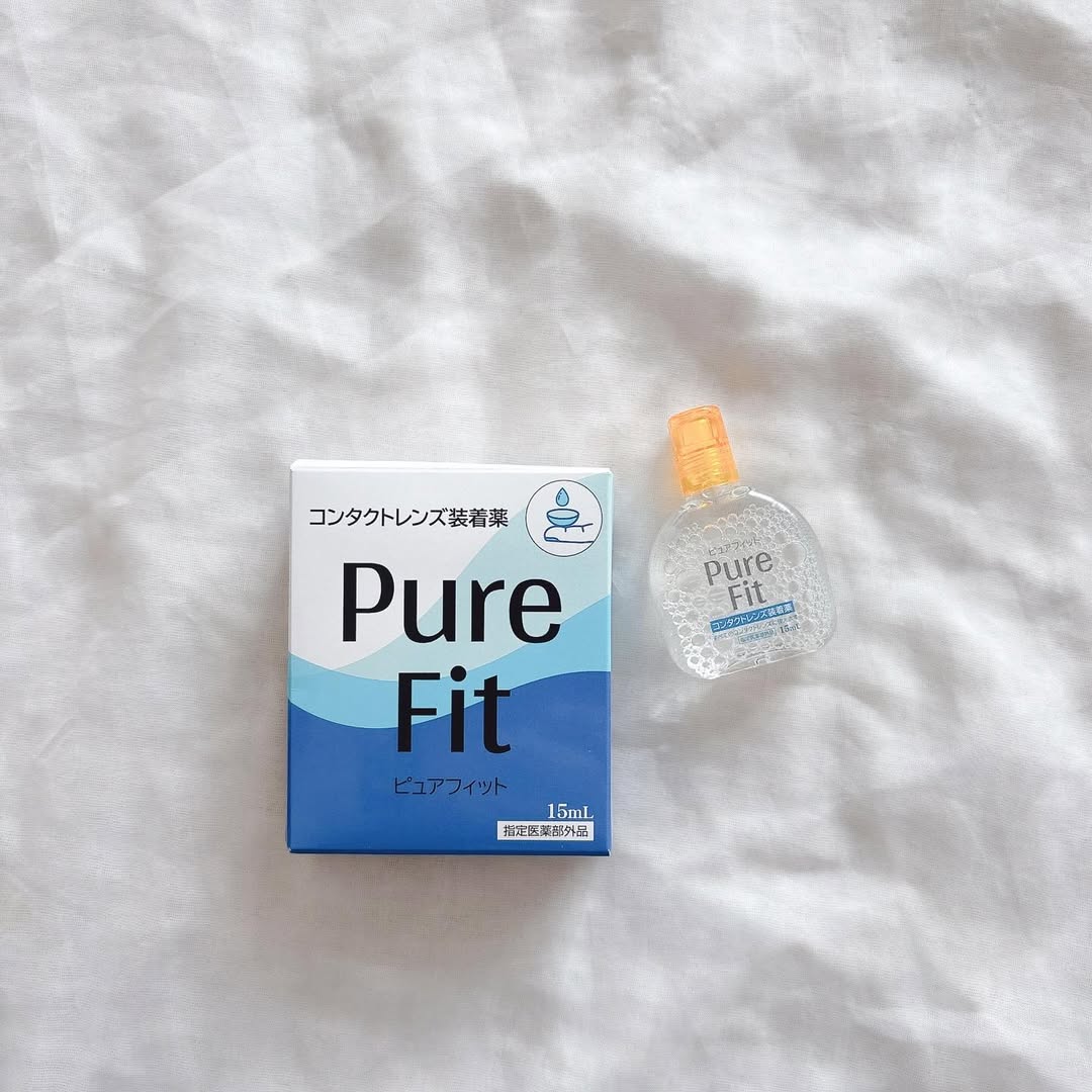 口コミ投稿:❁⃘@onlinecontactピュアフィット (Pure Fit) コンタクトレンズ装着液🌿・コンタクト…