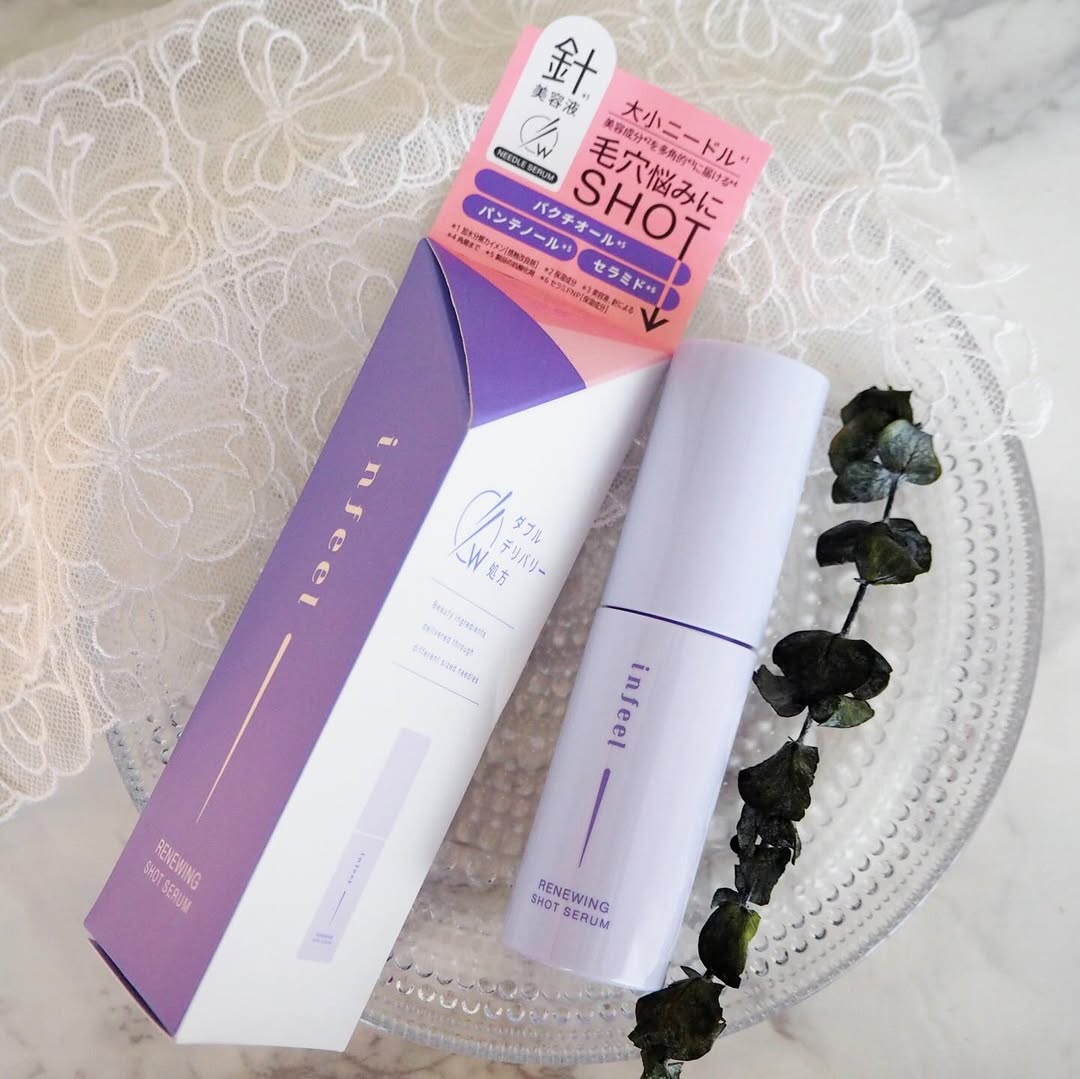 口コミ投稿：infeel リニューイングショットセラム#PR #ロゼット株式会社 #ロゼット #rosette #in…