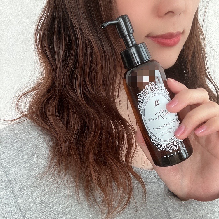 口コミ投稿：＼シリコンフリー&植物由来処方／「テンスターHenaReborn ルミナヘアオイル」ヘナオ…