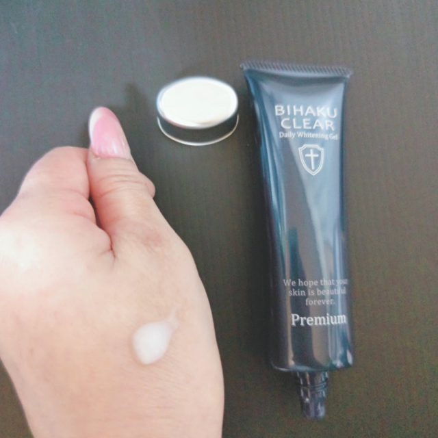 口コミ：シミ対策オールインワン美白ゲル「ビハククリア プレミアム」の画像（2枚目）
