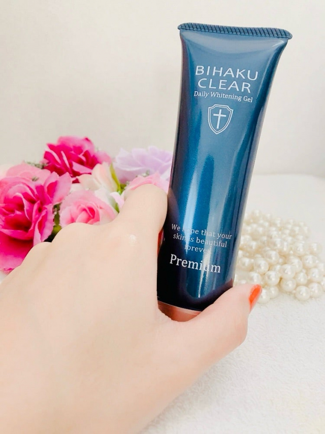 口コミ：薬用美白オールインワンゲル 「ビハククリア プレミアム」の画像（6枚目）