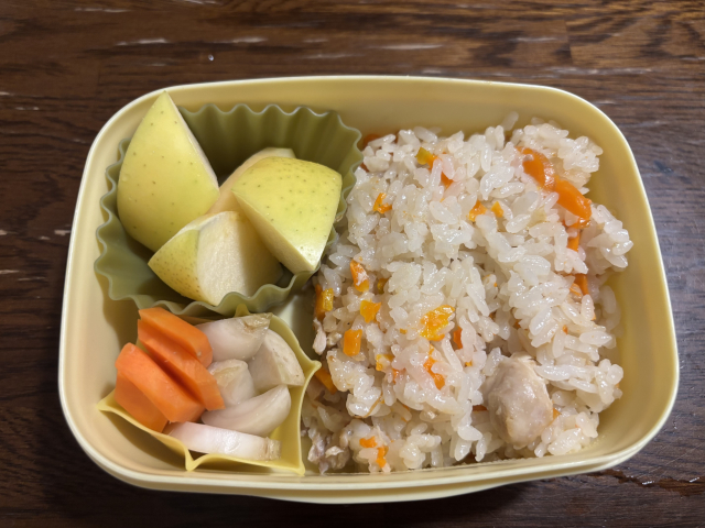 口コミ：しいたけ茶を使って炊き込みご飯を作りました【備蓄米】の画像（4枚目）