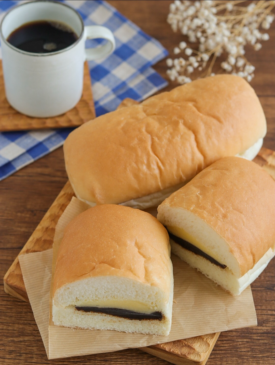 口コミ投稿：。🍞福田パン４種のコッペパン＆食パンセット岩手県盛岡市にある『福田パン』のパンを…