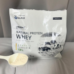 🌷WINZONE ナチュラルプロテインホエイ🌷プレーン味 1袋（1kg）_____最近は朝食欲がないので朝ごはんに置き換えで飲んでます！☀️プレーン味でクセが少ないので飲みやすいです…のInstagram画像