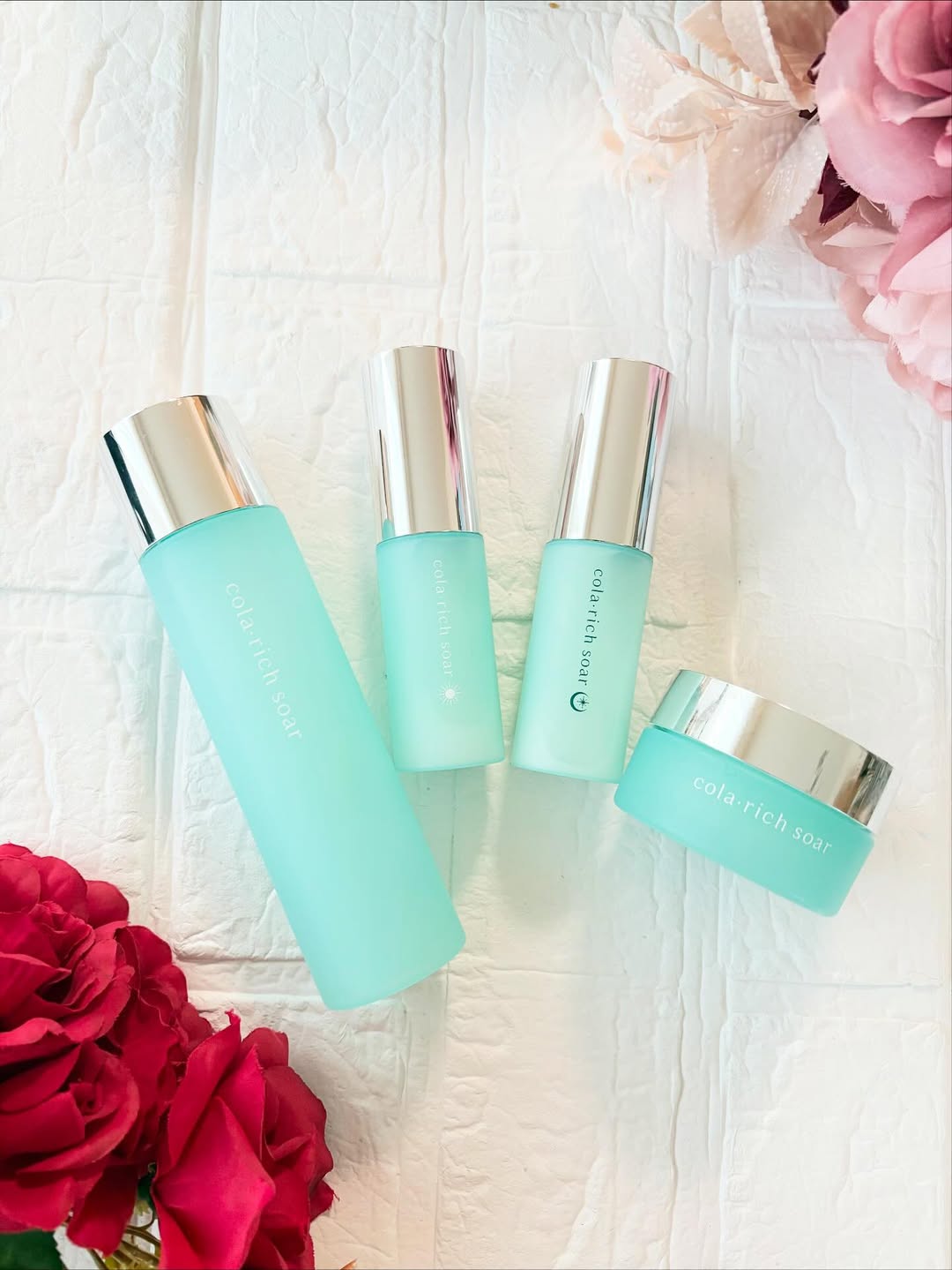 口コミ投稿：コラリッチ ソアの4点フルラインセットを続けて使ってみました✨朝と夜で肌の状態が違…