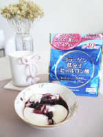 最近の朝の日課は&hellip;ヨーグルトを必ず食べること🐮🥣【イトコラ　コラーゲン低分子ヒアルロン酸】を混ぜで食べるのがお気に入りだよ✨クセがほとんどなくて、ヨーグルトにも飲み物にもスッと溶けるから、&hellip;のInstagram画像