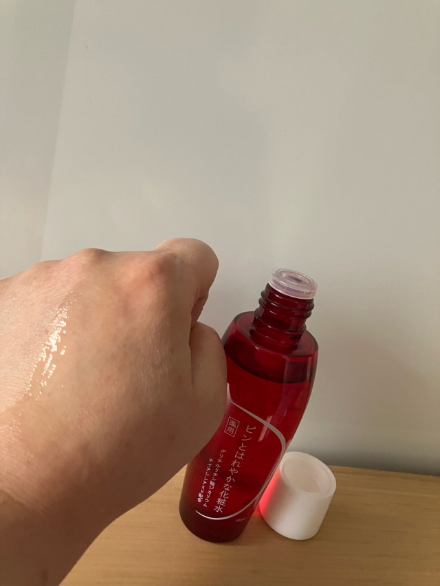 口コミ：とろみがあって伸びがいい♡ピンとはれやかな化粧水の画像（4枚目）