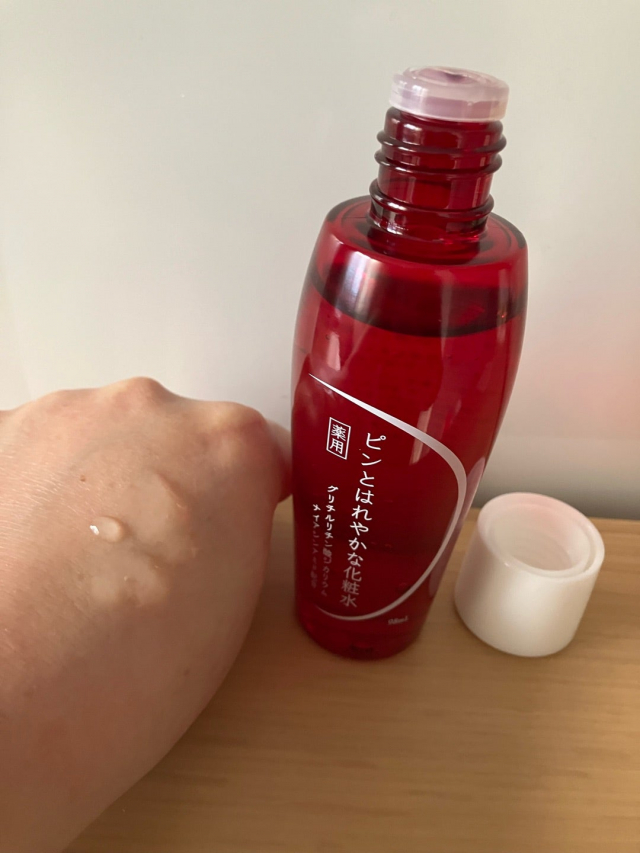 口コミ：とろみがあって伸びがいい♡ピンとはれやかな化粧水の画像（3枚目）