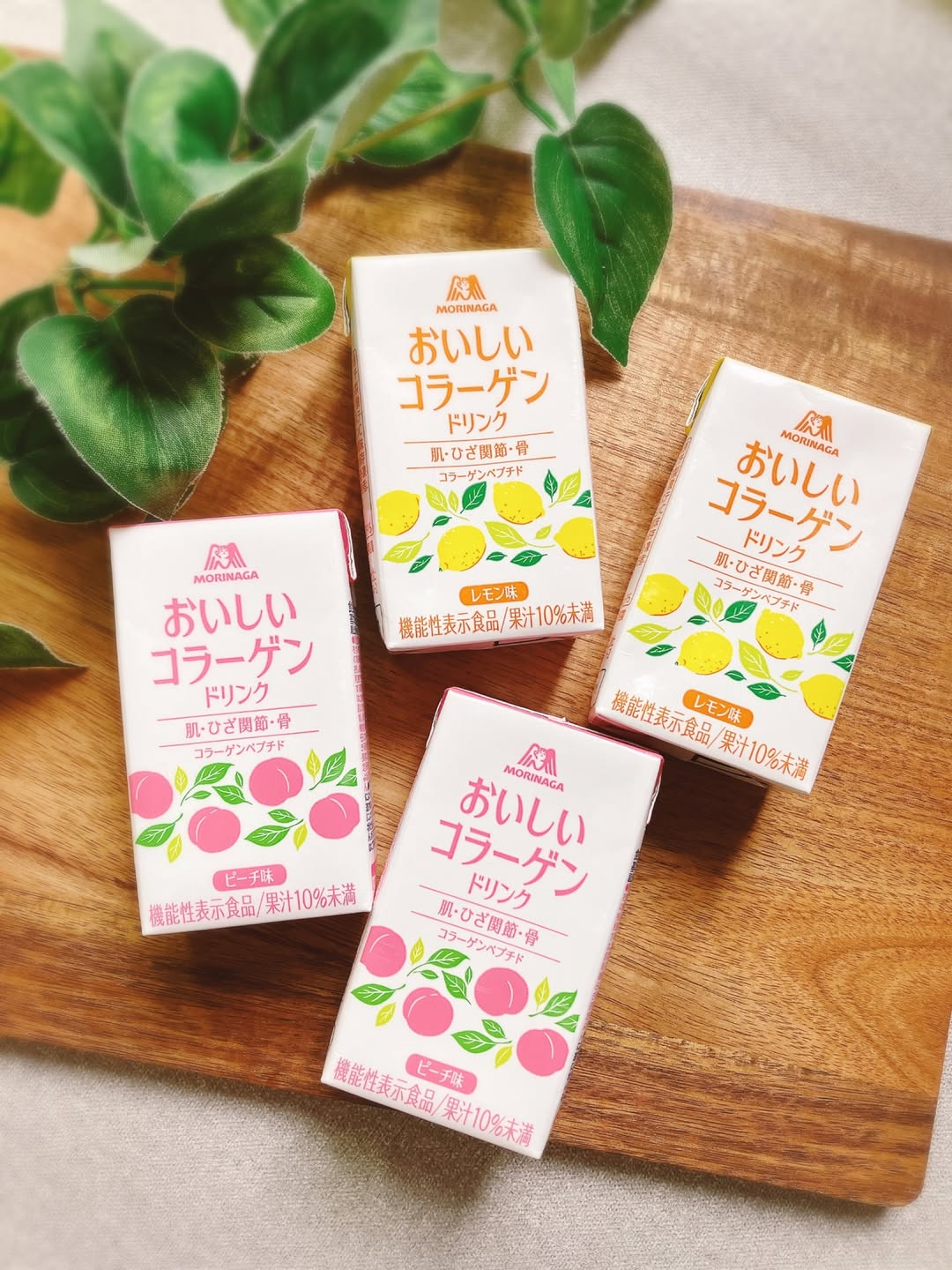 口コミ投稿：おいしいコラーゲンドリンク❤️💛8週間体験😄飲み始めて1週間くらいは、ピーチ味も、レ…