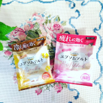 汗かきエステ気分 スペシャリテ エプソムソルト分包（ロゼパチュリ・キンモクセイ）です。有効成分硫酸マグネシウム配合の薬用入浴剤で、温浴効果高まる100gのたっぷり入ってます。ロゼパチュリとキンモク…のInstagram画像