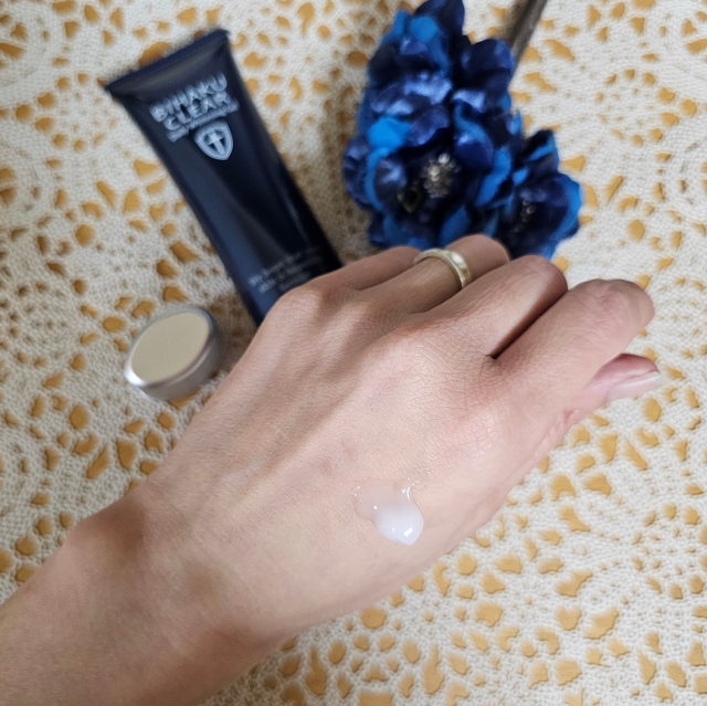 口コミ：さらさらした肌触りのオールインワンゲルクリームの画像（4枚目）